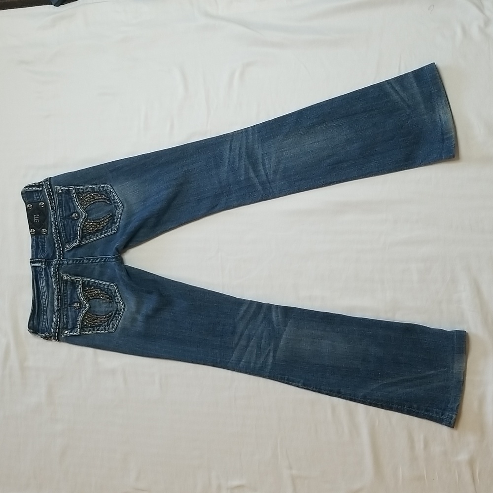 Miss Me Bootcut Blue Denim Jeans